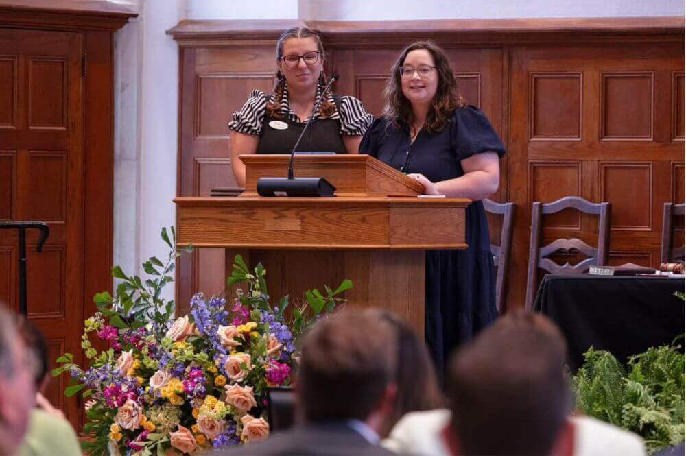 Alabama West Florida AC COSROW members speak to congregation.