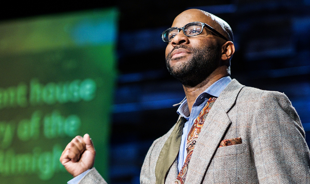 The Rev. Olu Brown, founding pastor of Impact Church, leads worship at the fast-growing congregation. “We have to be willing to plant churches differently,” he said. Photo courtesy of Impact Church.