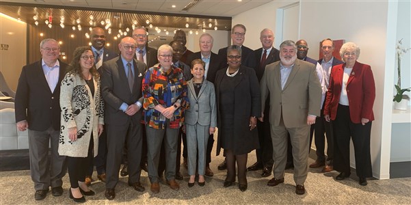 Members of the Mediation Team. Courtesy of Council of Bishops. 2020.