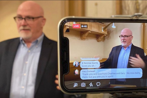 United Methodist Communications has responded to a tumultuous 2020, also the year marking our 80th year in ministry, with innovative global technology solutions, transformative local church. Screenshot from video produced by United Methodist Communications.