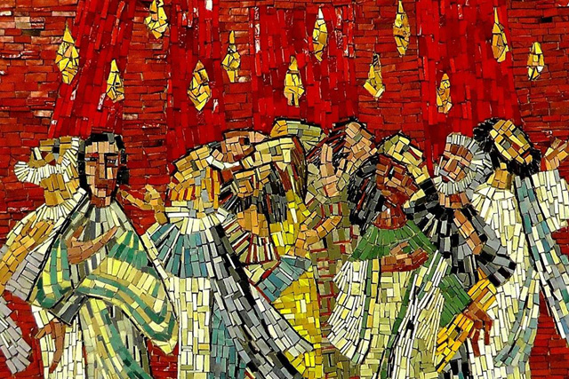 A mosaic of Pentecost. Photo Holger Schué, courtesy of Pixabay. Ask The UMC is a ministry of United Methodist Communications.