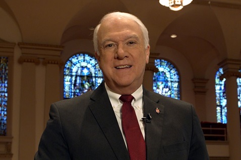 In a “Mid-term State of The United Methodist Church Address,” Bishop Thomas J. Bickerton, president of the Council of Bishops, called members to “be the architects of a renewed, revived and reclaimed United Methodist Church.” (Photo courtesy United Methodist Communications.)