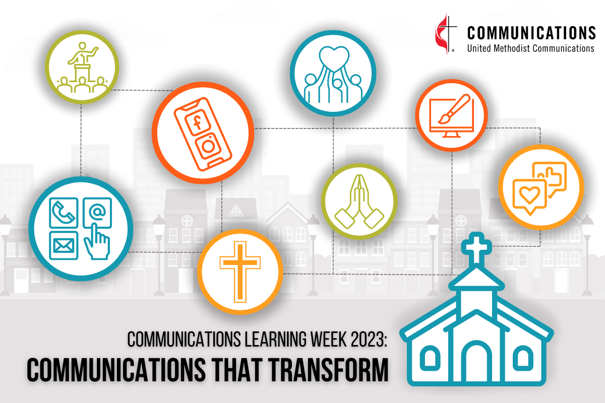 Registration for Communications Learning Week is open September 12 – October 12, 2023 (Photo courtesy of United Methodist Communications)