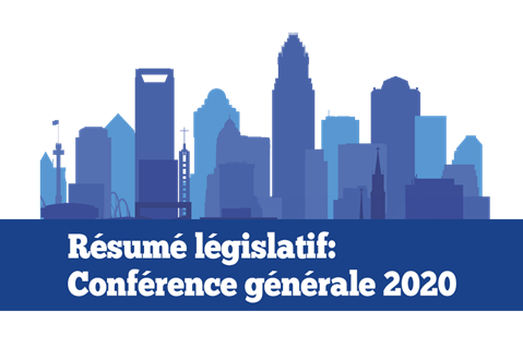 Résumé législatif : Conférence Générale 2020 Major-legislation-image-3x2-FR