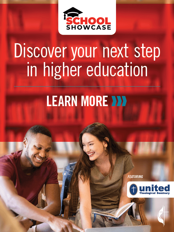 Example of an ad for paid advertising depicting a UM school showcase.
