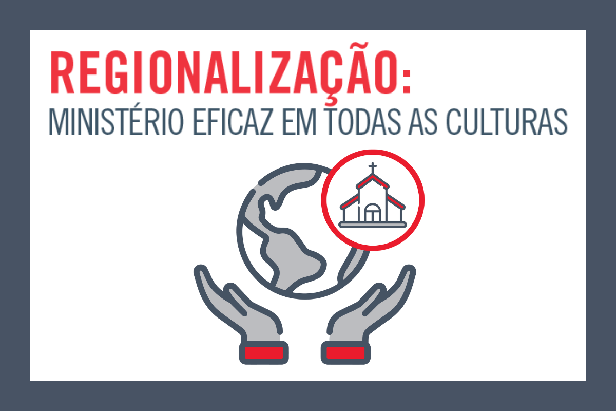 Ficha de informação de uma página sobre a regionalização em português
